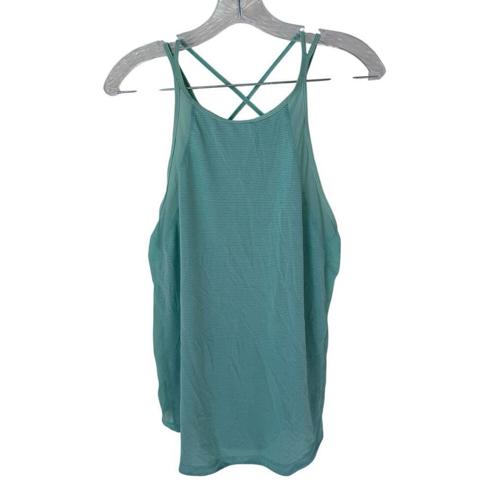 Lululemon Run Off Route Tank Light Turquoise Size 8